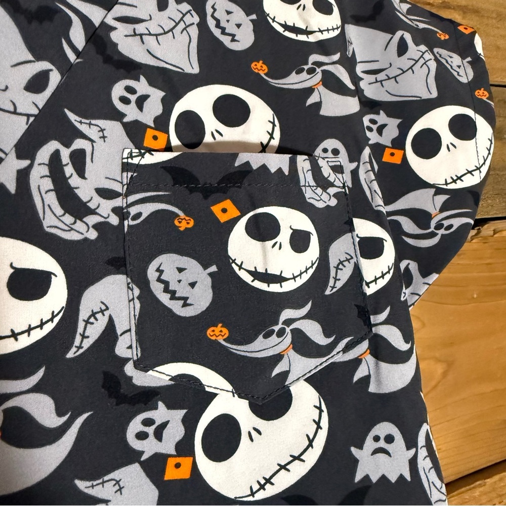 Tooniforms Kids Nightmare Before Christmas Scrub Set Small‎ Oogie Boogie & Jack - Picture 9 of 9